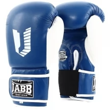 Перчатки бокс.(иск.кожа) Jabb JE-4056/Eu 56 синий/белый 8ун.