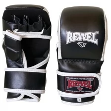 Перчатки REYVEL PRO TRAINING MMA для единоборств черные XL